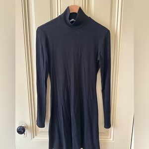 Reformation Ribbed Turtleneck Dress | Small
